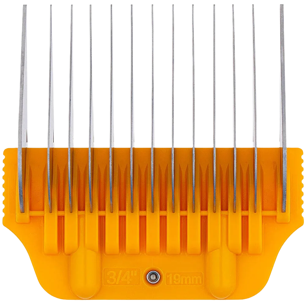 6 Colored Wide Combs with 30W blade by Zolitta - Image 2