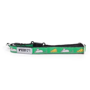 Mouse and Cheese Cat Collar