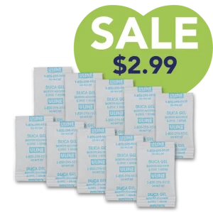 10 Blade Storage Silica Gel Moisture Absorbent Packets by PetStore.Direct