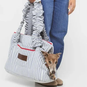 Cascais Stripe Dog Carrier (Made in Spain)
