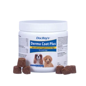 Derma Coat Plus Soft Chews 120ct Small by Doc Roy's