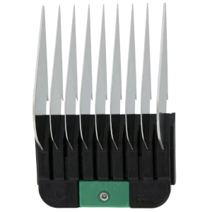 #C 7/8" 22mm Green Snap-on Comb by Wahl