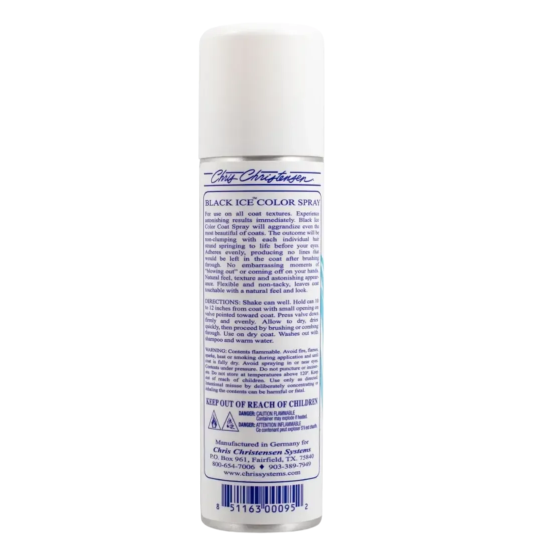 Black Ice Spray 4.2oz by Chris Christensen - Image 2