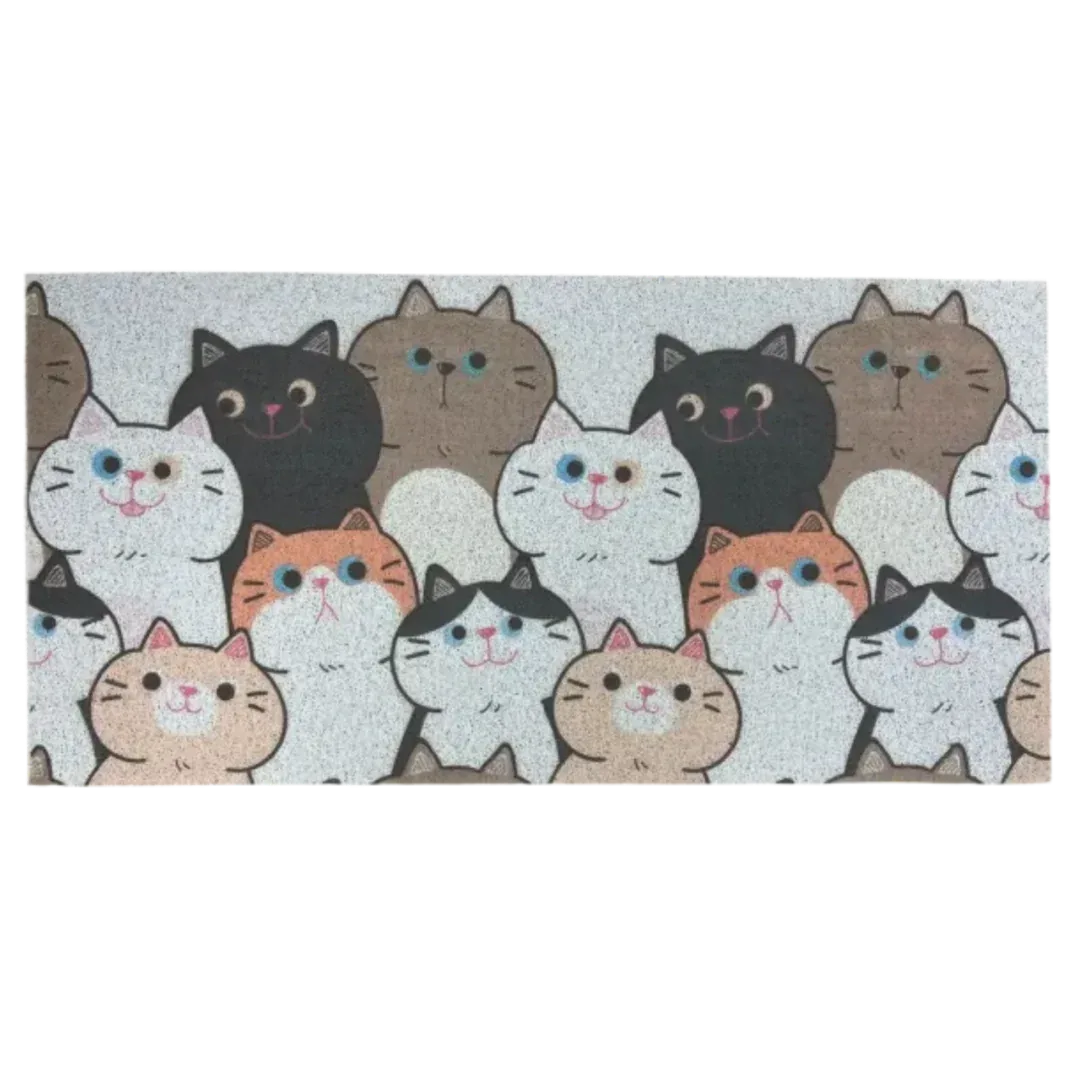 Cat Design Bathing Mat 48"x 24" by PetStore.Direct
