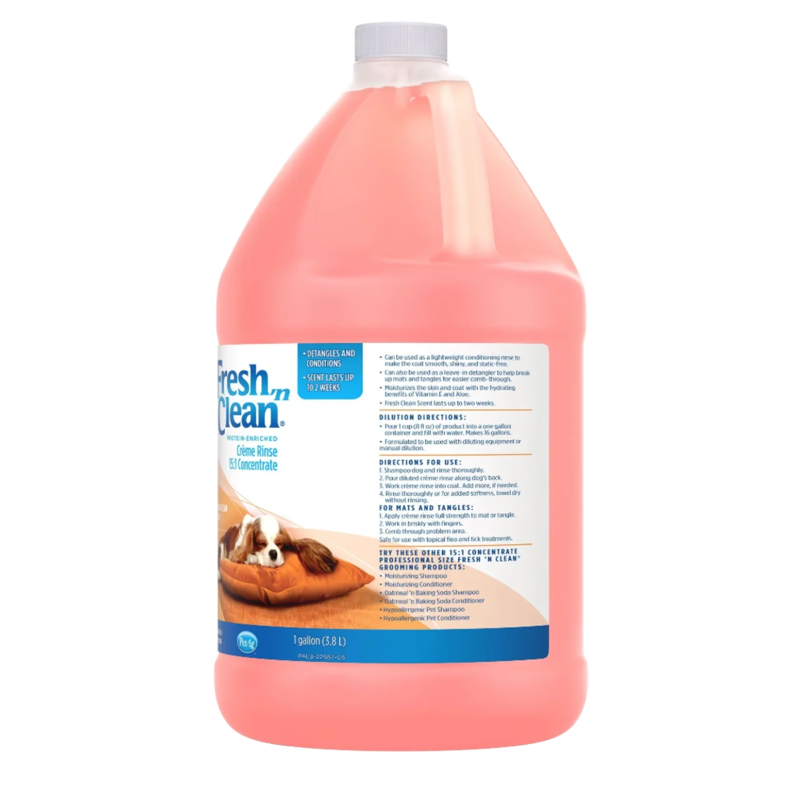 Creme Rinse Classic Fresh Scent 15:1 Concentrate Gallon by Fresh 'n Clean - Image 2