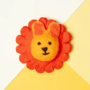 Ronnie the Lion Wool Pet Toy