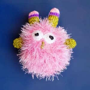 Handmade Monster Squeaky Dog Toy
