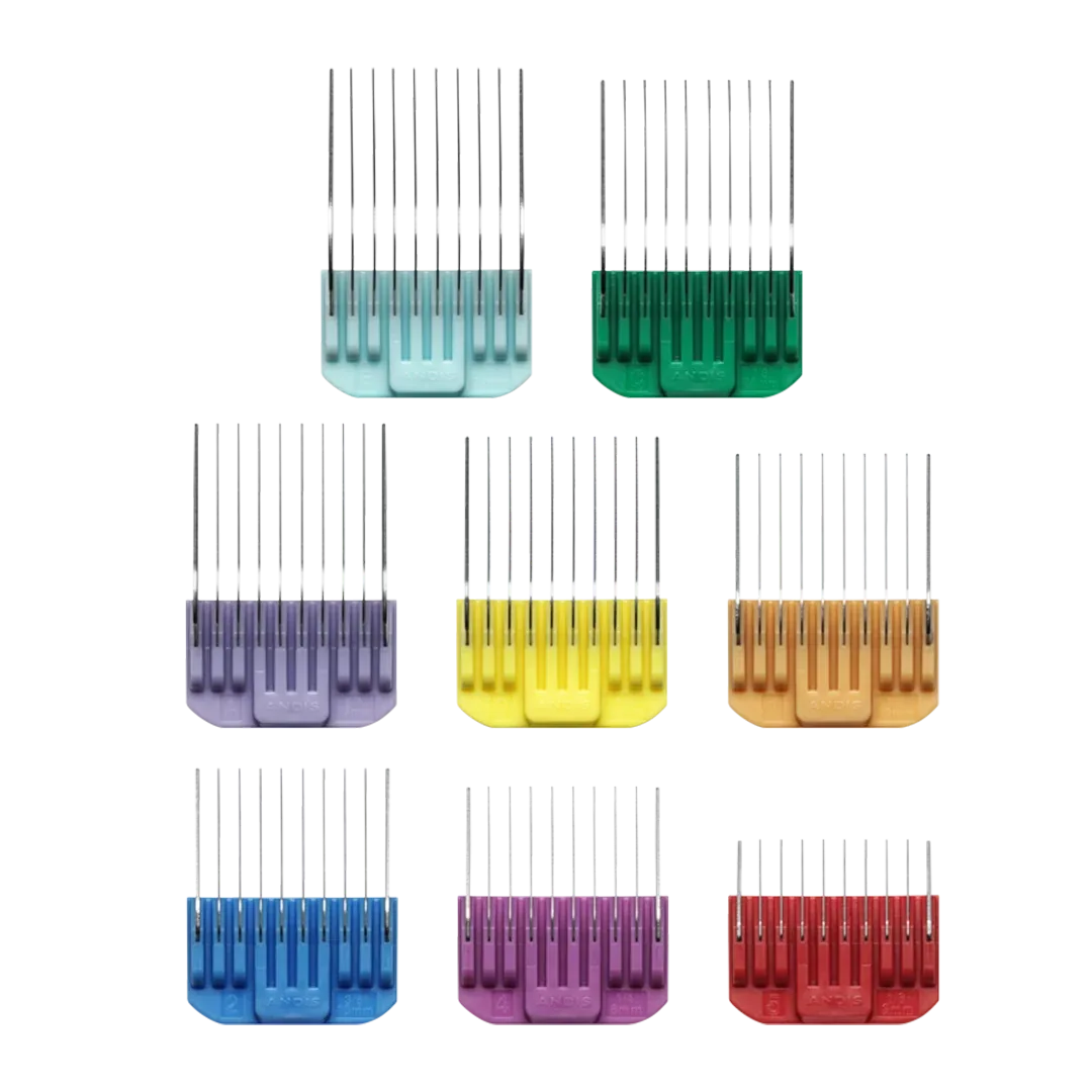 Adjustable Blade 8 Piece Comb Set by Andis