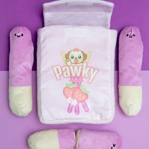 Strawberry Pawky Interactive Nosework Dog Toy