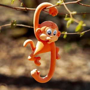 Naturflex Latex Monkey Squeaky Dog Toy (FINAL SALE)