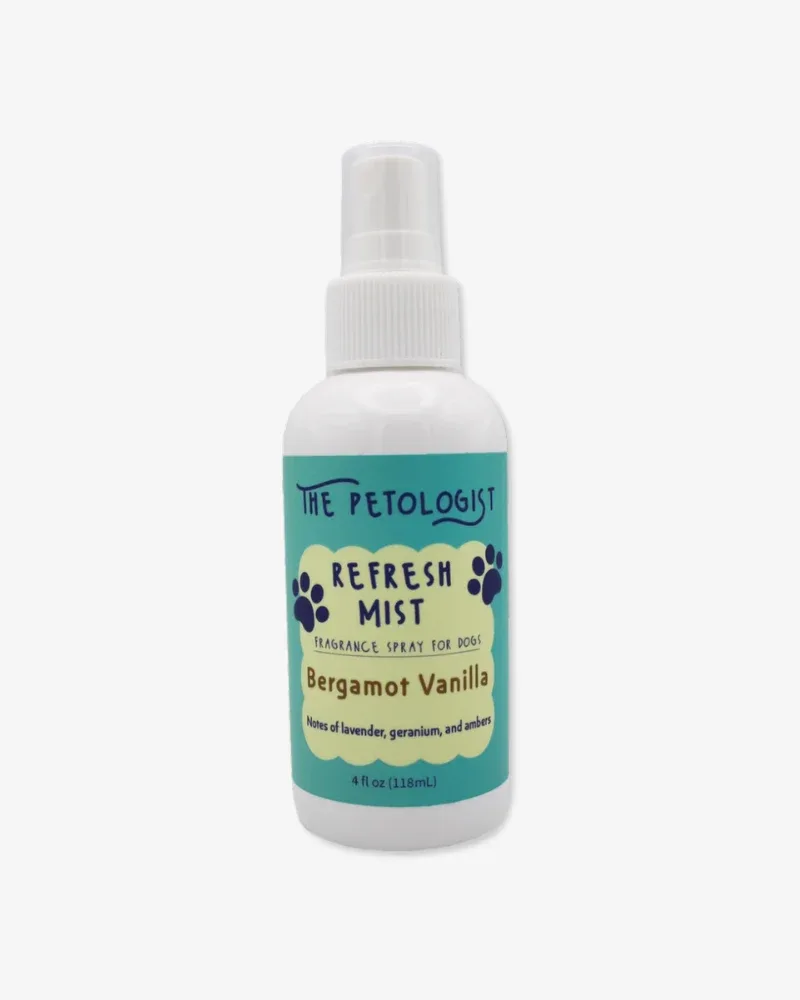 Refreshing Dog Mist in Bergamot Vanilla