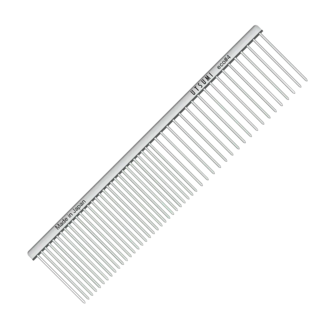 9.6" ECO #4 Comb Silver by Utsumi