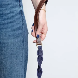 Seaside Cotton Woven Rope Dog Leash