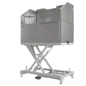 50" Dog Grooming Electric Tub with Lift-up Door White by Waggz
