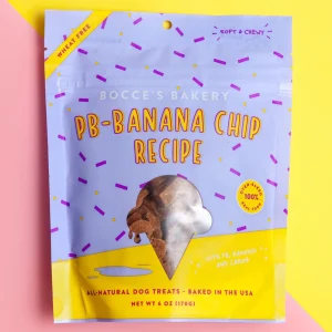 PB & Banana Chip Soft & Chewy Dog Treats