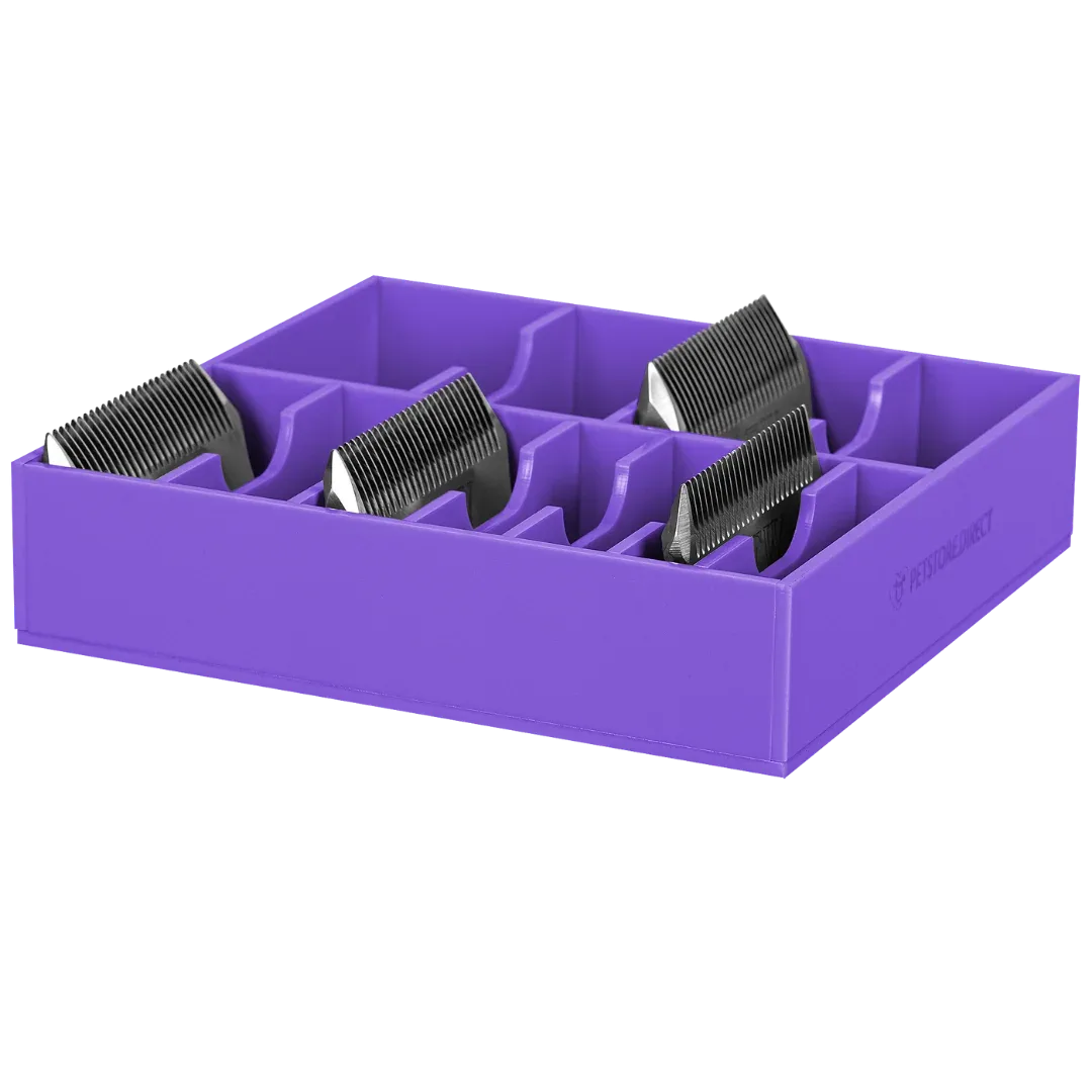 Wide Blades/Combs Guard Holder 11 Lavender by PetStore.Direct