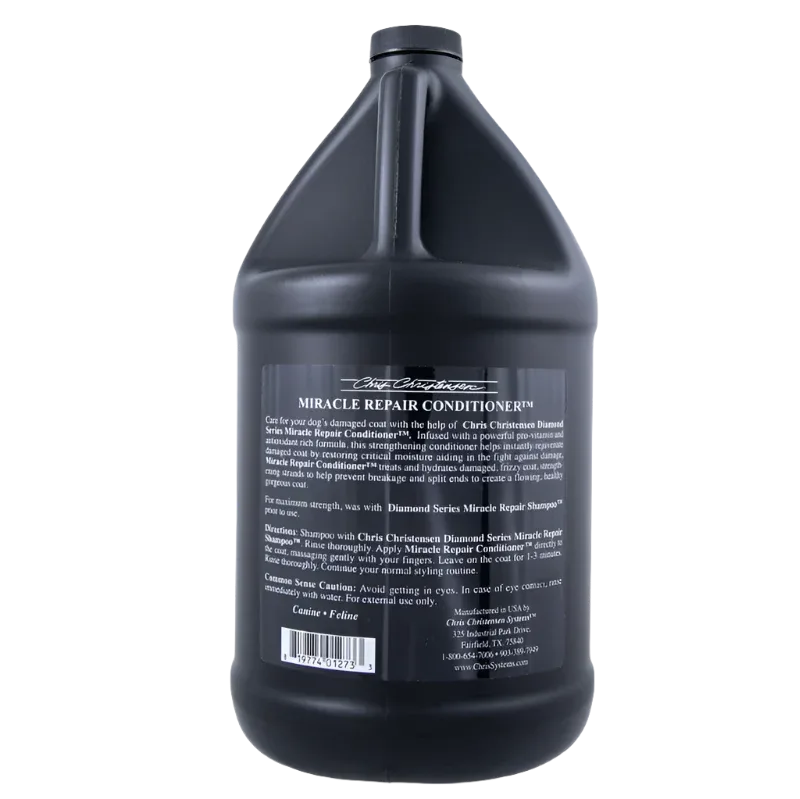 Diamond Series Miracle Repair Conditioner Gallon by Chris Christensen - Image 2