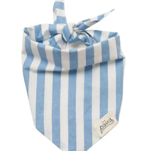 Cabana Blue Stripe Dog Bandana (CLEARANCE)