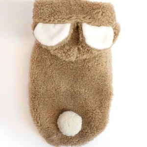 Pom-Pom Teddy Bear Dog Hoodie (FINAL SALE)