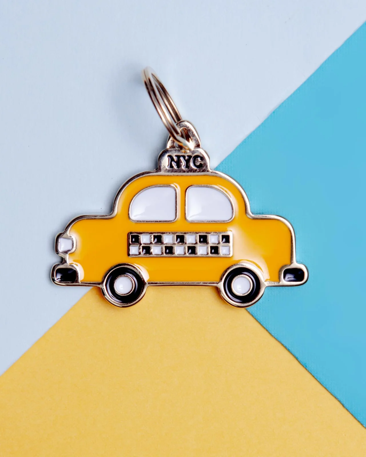 Hey Taxi Custom NYC Cab Pet ID Tag (Dog & Co. Exclusive)