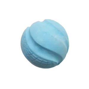 Snugarooz Sky Bounce Ball Eco TPR Dog Toy Blue 3in.