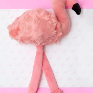 Lola the Flamingo Dog Toy