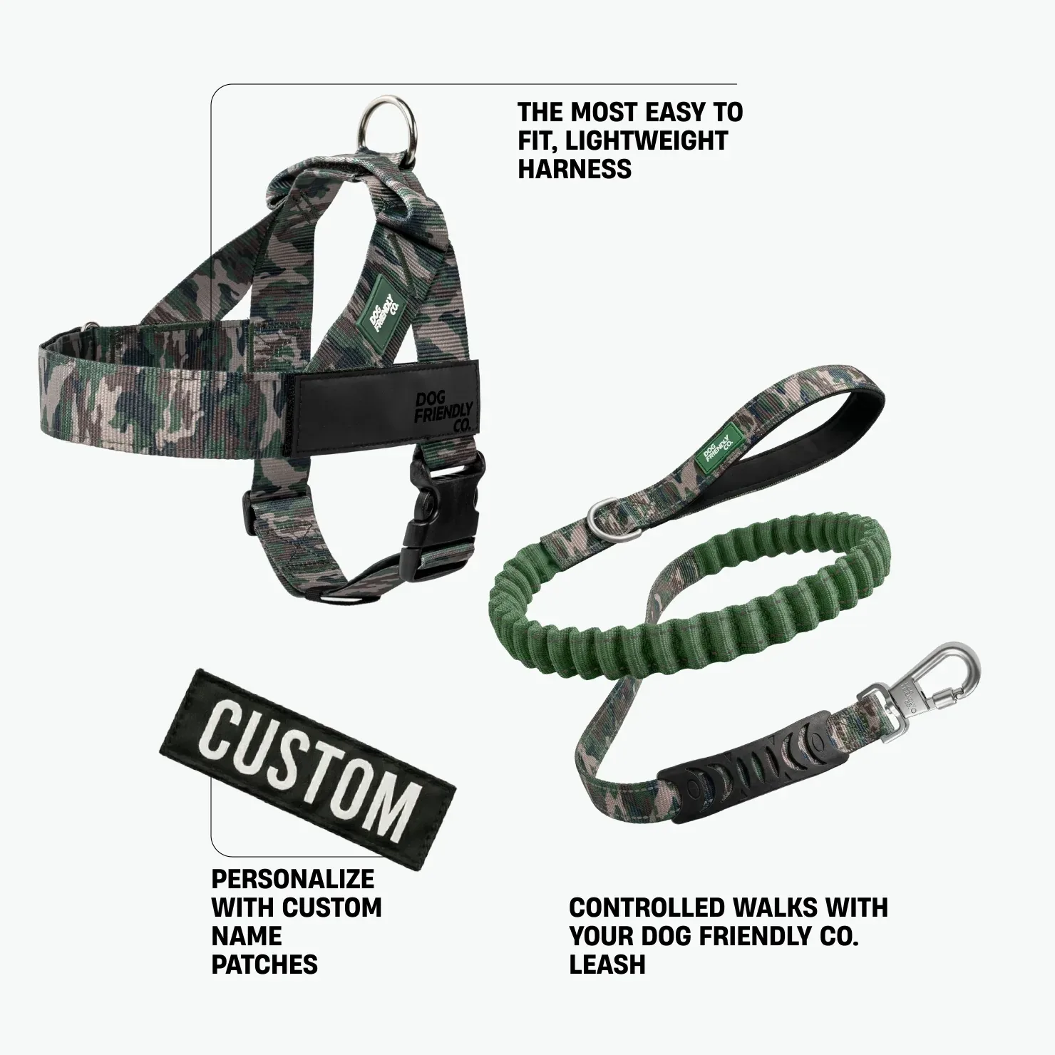 Signature Kit - Green Camo - FREE D-Ring - Image 2