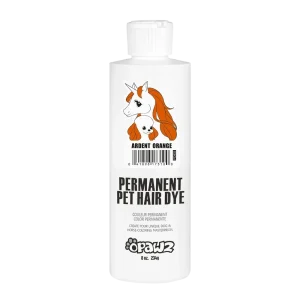 Permanent Dog Hair Dye Ardent Orange 8oz by Opawz