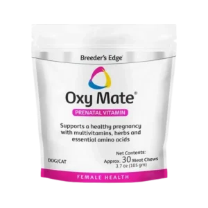 Oxy Mate Prenatal Meat Chews 30ct by Breeder's Edge