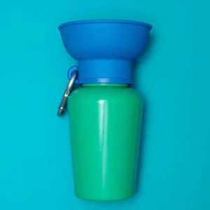 Basil and Blueberry Flip Dog Travel Water Bottle (Limited Edition)