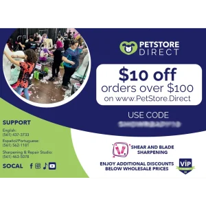 Competition Support Card by PetStore.Direct