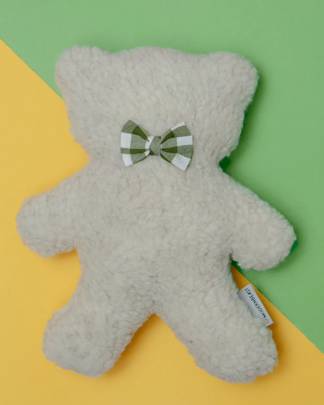 Ivory Lavender Bedtime Bear Plush Dog Toy (Made in the USA)