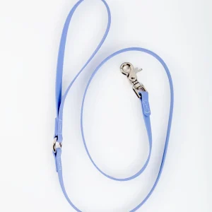 A Walk in the Park Dog Leash in Periwinkle Blue (Made in the USA)