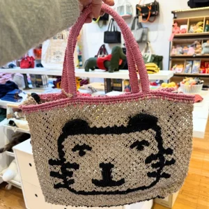 Cleo the Cat Jute Bag (FINAL SALE)