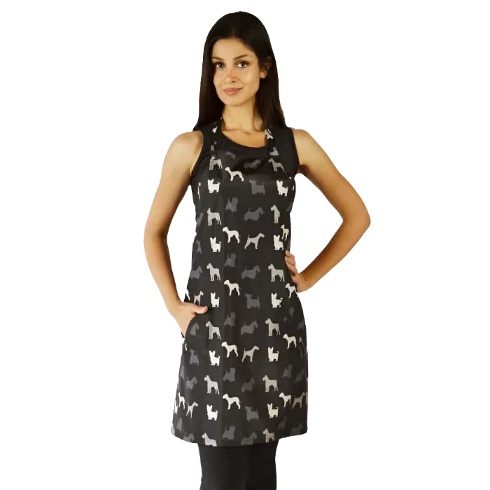 Terrier Breed Grooming Apron by Ladybird Line