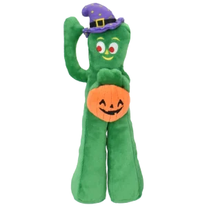 Gumby Plush Witch with Pumpkin 10 in
