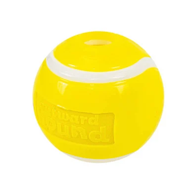 Orbee-Tuff Tennis Ball Treat-Dispensing Dog Chew Toy, Yellow