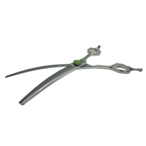 7" 60T Curved Diamond Tension Thinner by PetStore.Direct