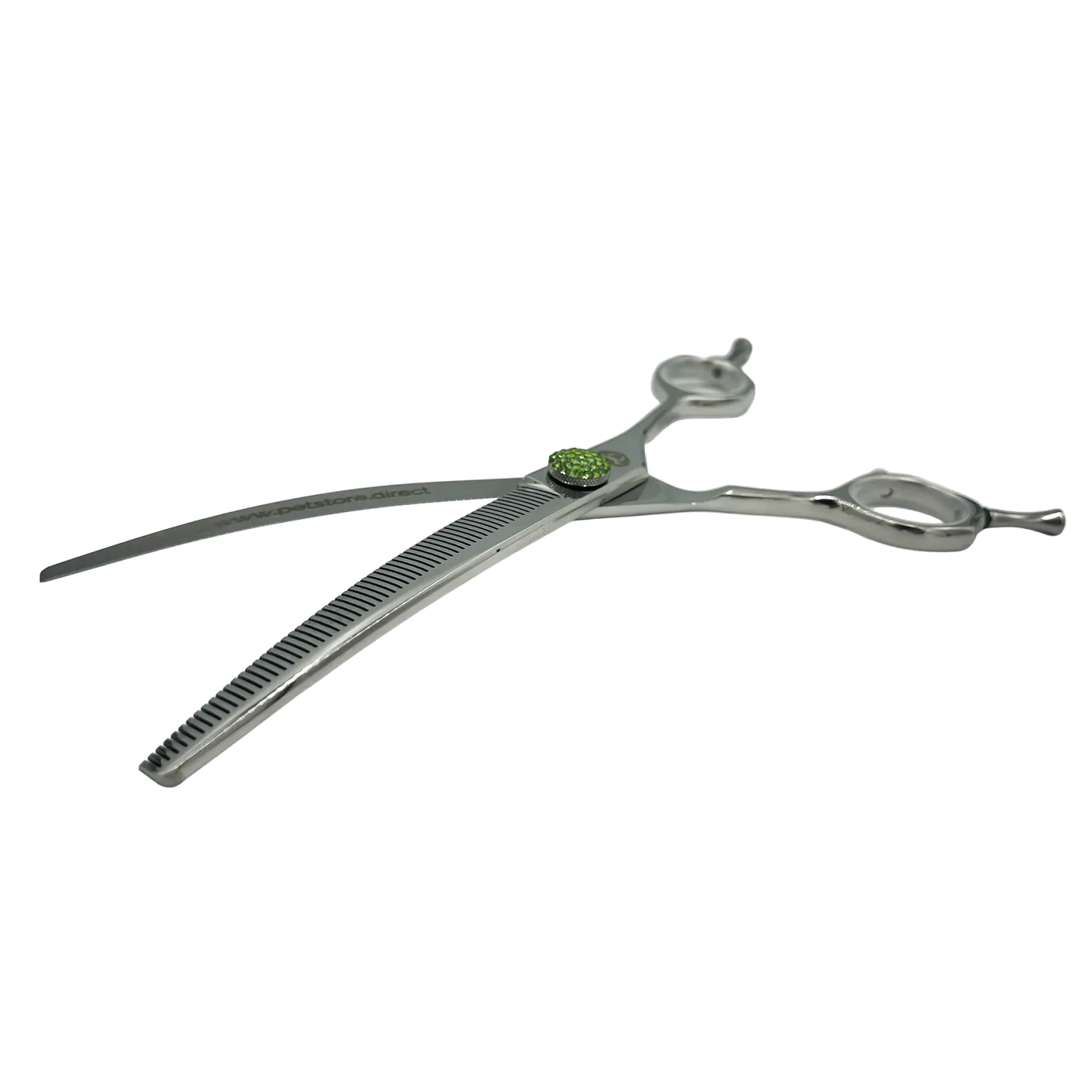 7" 60T Curved Diamond Tension Thinner by PetStore.Direct