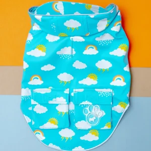 Clouds and Rainbow Torrential Tracker Raincoat (FINAL SALE)