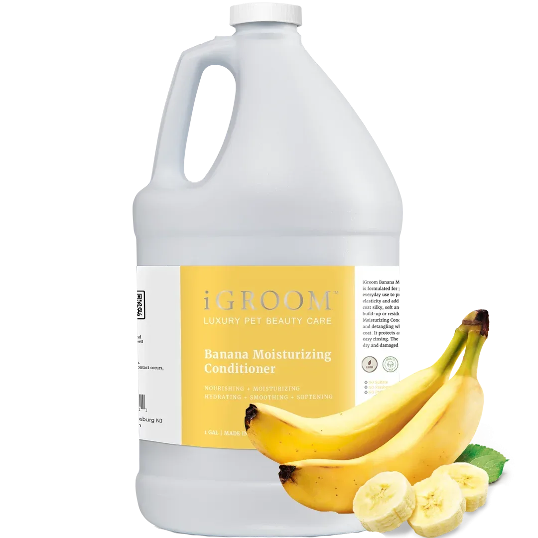 Banana Moisturizing Conditioner Gallon by iGroom - Image 2