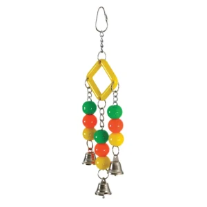 All Living Things® Diamond Ball Bird Toy - Interactive Bird Toy for Pet Birds