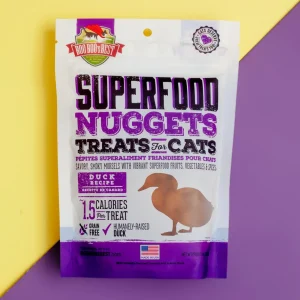 Duck Superfood Nuggets Cat Treats (Made in the USA)