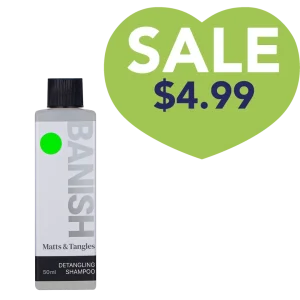 Detangling Shampoo Trial Size by Banish - Lime, Basil, and Mandarin
