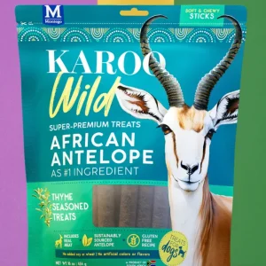 African Antelope & Thyme Sticks Dog Treat