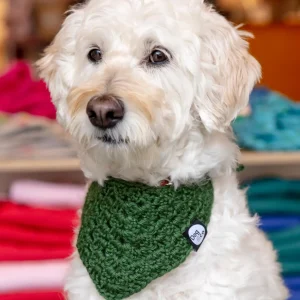 Hand-Crochet Dog Bandana (Made in the USA)