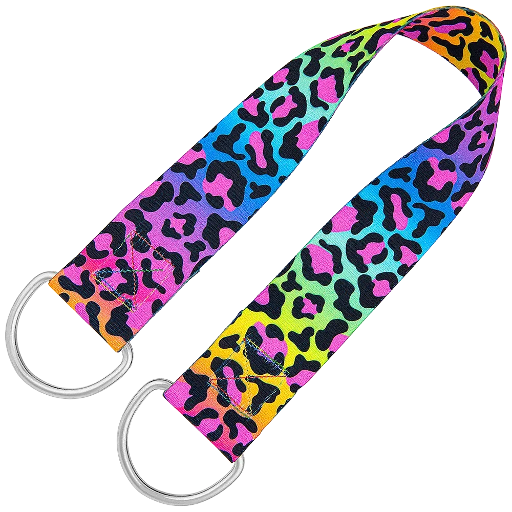 25" Belly Band Neon Leopard by Groom Loop
