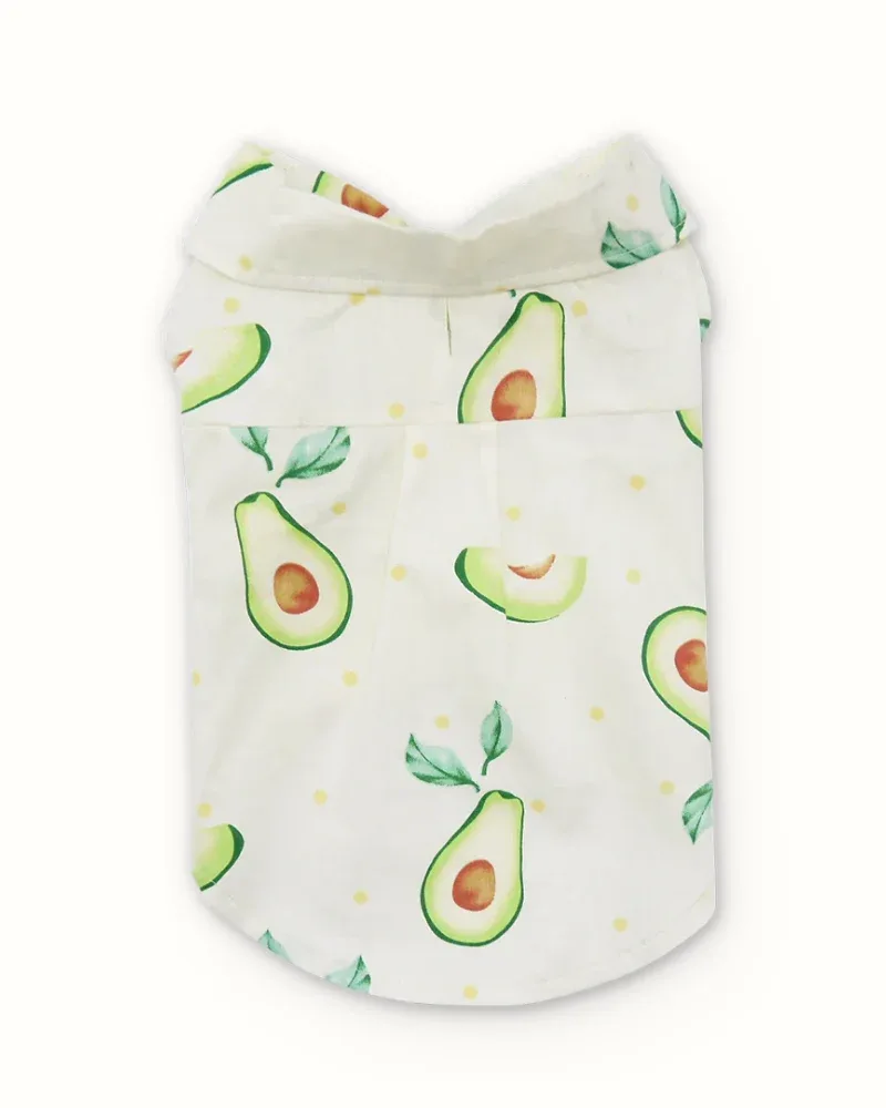 Avocado Button Dog Shirt for Dogs (FINAL SALE) - Image 2