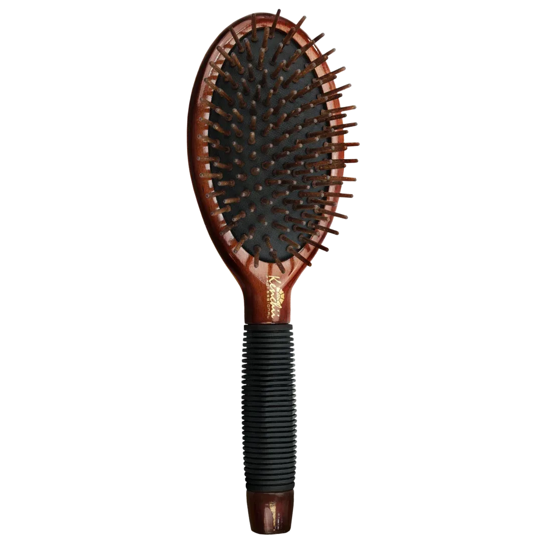 Large Wooden Pin Brush by Kenchii