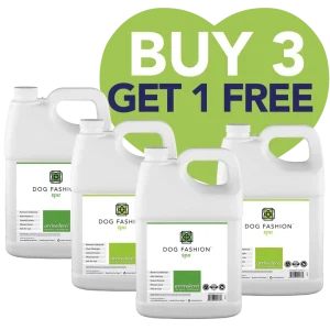 Arrivederci De-Shedding Gallon Shampoo and Conditioner Bundle Buy 3 Get 1 Free by Dog Fashion Spa